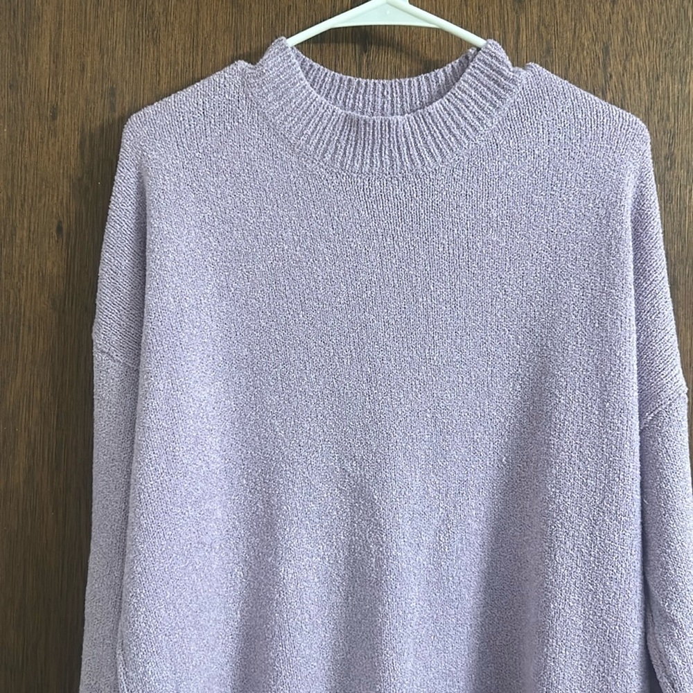 Oversized Mock Neck Sweater